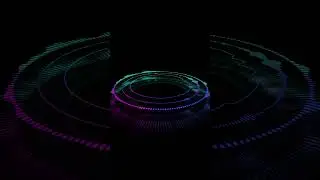 HUD sound equalizer || Background hacking sound with animation-1