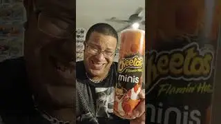 Hot cheetos minis flamin hot 🔥