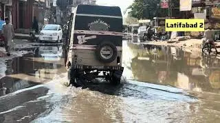 Worst Candition Of Latifabad Unit Number 2 Hyderabad ll