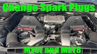 Change Mercedes M278 & M157 Spark Plugs