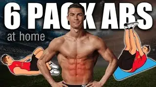 Quick six pack and weight loss at home / Making a six pack like Ronaldo at home