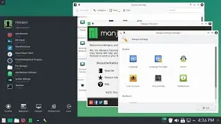 Manjaro KDE & XFCE in Action 1080p — Real Alternative for Top Linux Distro