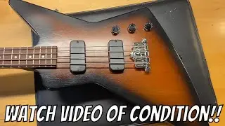 2012 Gibson Explorer Bass Tobacco Sunburst