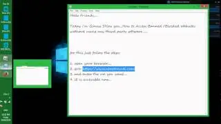 How to Access Blocked Websites [Solved / no third Party Software]