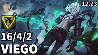 Viego Jungle vs Sylas - KR Grandmaster | Patch 12.23