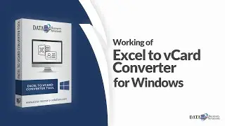 How To Convert Excel To vCard - Convert .CSV to .VCF using DRS Excel to vCard Converter