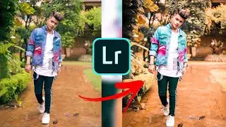 Lightroom Orange And Black Tone Effect Tone Fulll Tutorial Lghtroom Preset |A.s Editz|