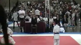 DAMIAN EN LOS USA NATIONAL CHAMPIONSHIP KARATE 2009!!!