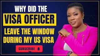 Why Did the Visa Officer Leave the Window During My Interview? | US Visa Interview Explained