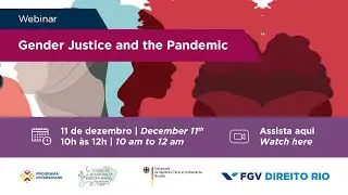 Webinar | Internacional gender justice and the pandemic (ENGLISH)