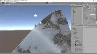 Unity Use AnimationCurve To Generate Mountains