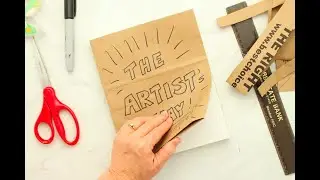 How to Make a Paper Bag Book Cover HL