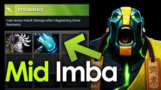 Immortal Earth Spirit Mid — Blade Mail + Meteor Hammer Initiation Mastery | Patch 7.39e
