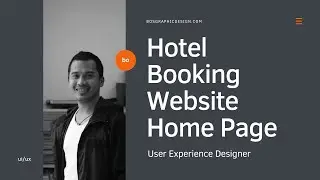 Hotel Booking Website Prototype Homepage | UX Designer | Project Designer