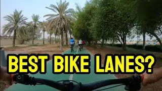 Abu Dhabi Bike Lanes Part 1| One of the best bike lanes