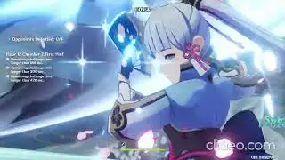 C6 Ayaka Spiral Abyss 3.1 Showcase | Genshin Impact