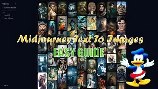 Easy Quick Guide To Use Midjourney Text To Images