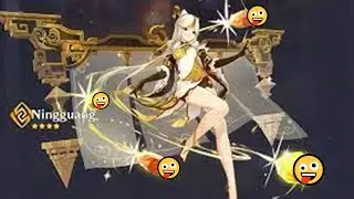 Ningguang Main Gameplay | Genshin Impact | Twitch clip