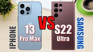 iPhone 13 Pro Max vs Samsung Galaxy S22 Ultra ✅