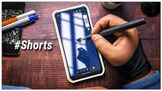 Simple shadows tutorial in Infinite Painter app in Android 