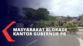 Masyarakat Blokade Kantor Gubernur Provinsi Papua Barat