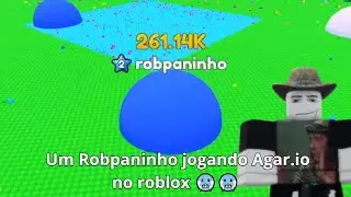 Jogando Agar.Io no Roblox e lascando varios carinhas 🗿🗿 [roblox] - robpaninho