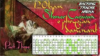 Stoner Caravan Backing Track Part III - E Phrygian Dominant 120 BPM
