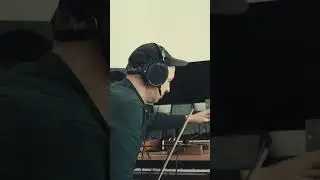 Stefan Goldmann experimenting in the Studio