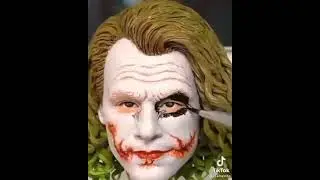 Making of Joker | amazing art | clay art