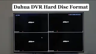 Dahua DVR Hard Disc Format 