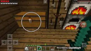 Играем в Minecraft (показываю свой дом)
