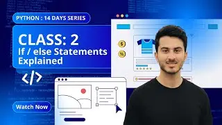 Python for Beginners - Day 2:  Making Decisions in Code (if/else, Comparisons, Logic) | SY MOIZ
