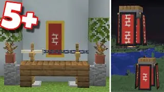 Minecraft: Топ-5 декораций в японском стиле!