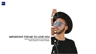Text Masking Effect | Photoshop Tutorial | Typography