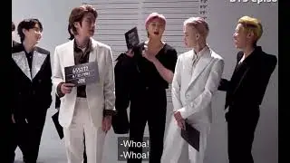 BTS reaction to RM taking off his jacket 😍