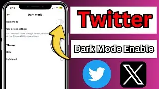 How To Twitter Account Dark Mode Enable|Twitter Dark Mode On