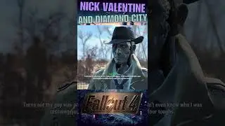 How Nick Valentine Got Accepted in Diamond City - Fallout 4 #gaming #fallout4 #fallout #shorts