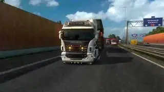 Zwaartransport gaat mis