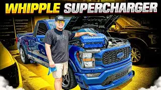 Giveaway Truck Gets Supercharged Whipple 3.0 🚀