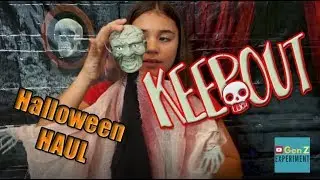 Dollar Tree HAUL: Creepy Halloween Decorations | Gen Z Experiment