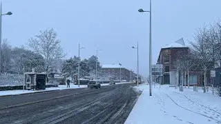 Snow in #Bootle #liverpool