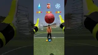 Asmr Goalkeeper With Nails Catch The Ball 🧤🏀🥎🎈#shorts #asmr #challenge