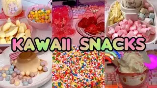 Kawaii foods, snacks, drinks unboxing tik tok compilation | kawaii snacks tiktok compilation