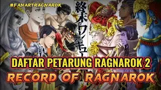 RAGNAROK 2 FIGHTER LIST || Record of Ragnarok Fanart