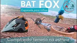 Capacete BatFOX para trilhas - Já testei no primeiro uso #fail