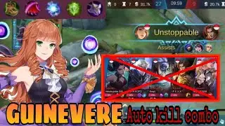 UNSTOPPABLE !!! That Perfect Wombo Combo Guinevere | Top 1 Global Guinevere - MLBB | MLBB 2020