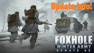 Dynamic Weather, Faction Weapons, Arty Destruction, Regiments [Winter Army] - Foxhole (Update 42)