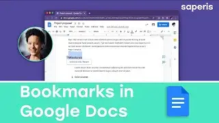 Learn how to use Google Docs Bookmarks