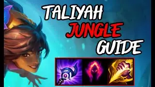 How to play Taliyah Jungle in Season 11 (Best Runes & Builds) - S11 Taliyah Guide - 15/1/11 EUNE GM