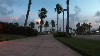 Clearwater Beach - Early morning Wheelchair run